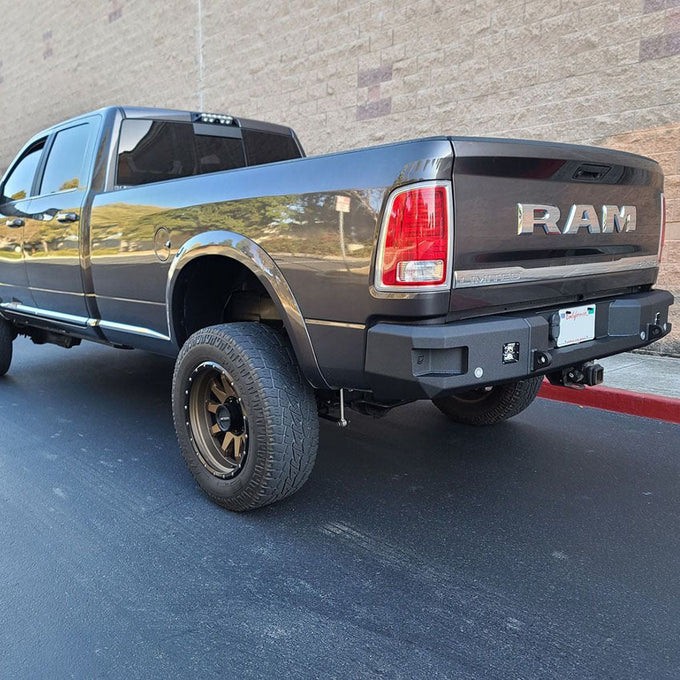 Attitude Series Rear Bumper- No Parking Sensors<br>11-18 Ram 2500 3500
