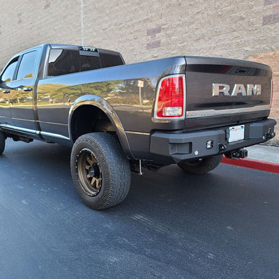 Attitude Series Rear Bumper- With Parking Sensors<br>11-18 Ram 2500 3500