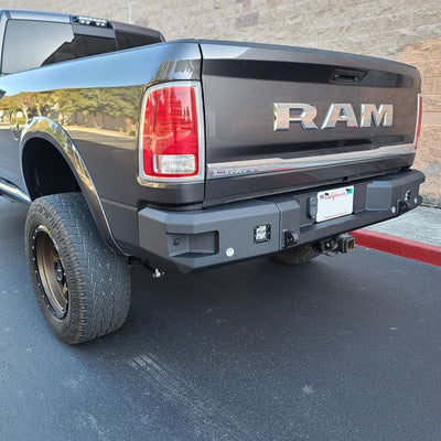 Attitude Series Rear Bumper- With Parking Sensors<br>11-18 Ram 2500 3500