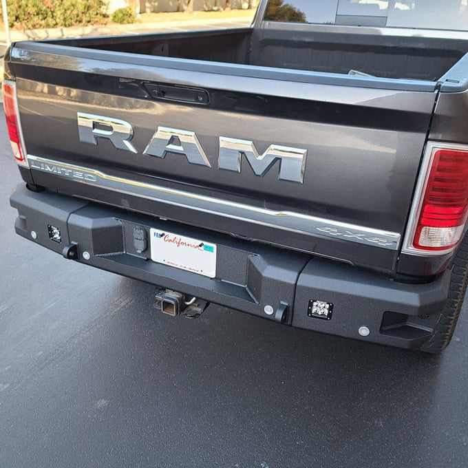 Attitude Series Rear Bumper- With Parking Sensors<br>11-18 Ram 2500 3500