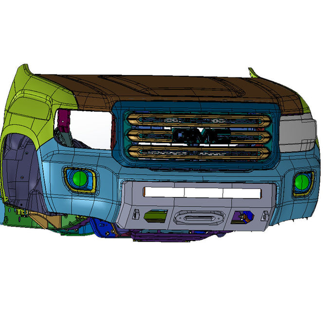 Prolite Winch Bumper<br>15-20 GMC Canyon