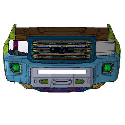 Prolite Winch Bumper<br>15-20 GMC Canyon