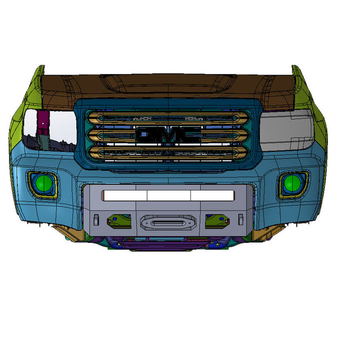 Prolite Winch Bumper<br>15-20 GMC Canyon
