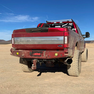 Attitude Rear Bumper- No Parking Sensors<br>17-22 Ford F-250 F-350 Super Duty