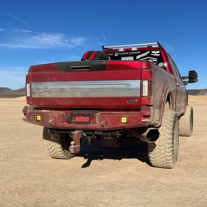 Attitude Rear Bumper- No Parking Sensors<br>17-22 Ford F-250 F-350 Super Duty