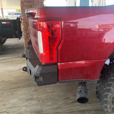 Attitude Rear Bumper- No Parking Sensors<br>17-22 Ford F-250 F-350 Super Duty