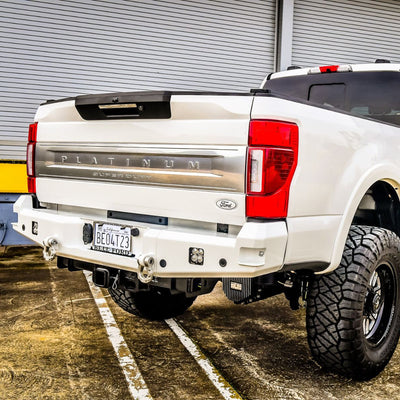 Attitude Rear Bumper- No Parking Sensors<br>17-22 Ford F-250 F-350 Super Duty