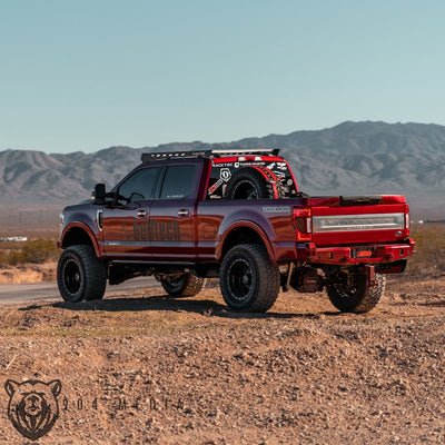 Attitude Rear Bumper- No Parking Sensors<br>17-22 Ford F-250 F-350 Super Duty