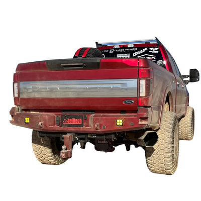 Attitude Rear Bumper- With Parking Sensors<br>17-22 Ford F-250 F-350 Super Duty