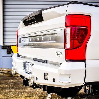 Attitude Rear Bumper- With Parking Sensors<br>17-22 Ford F-250 F-350 Super Duty