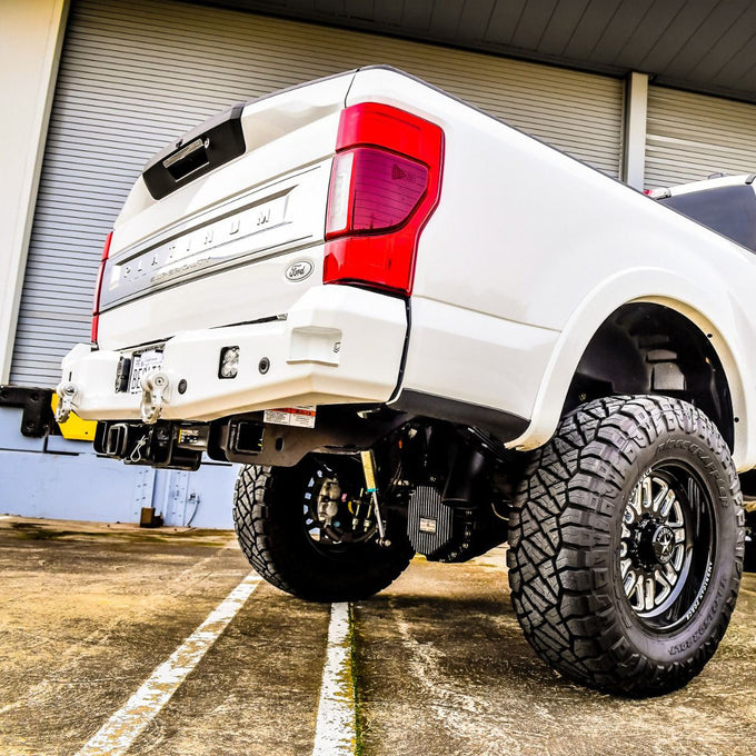 Attitude Rear Bumper- With Parking Sensors<br>17-22 Ford F-250 F-350 Super Duty