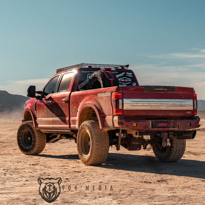 Attitude Rear Bumper- With Parking Sensors<br>17-22 Ford F-250 F-350 Super Duty
