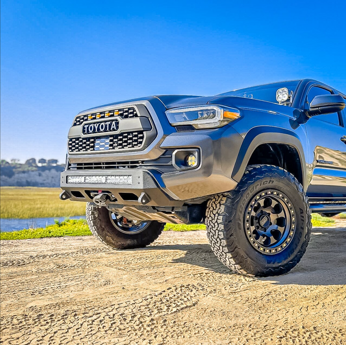 Prolite Front Winch Bumper<br>16-23 Toyota Tacoma