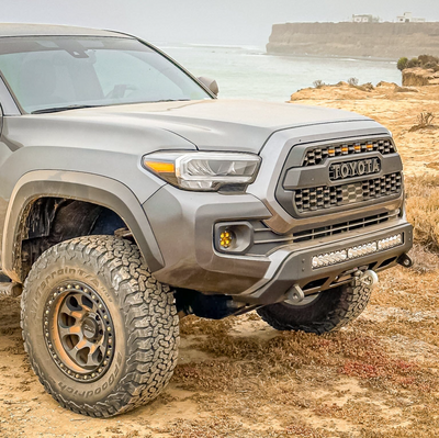 Prolite Front Winch Bumper<br>16-23 Toyota Tacoma