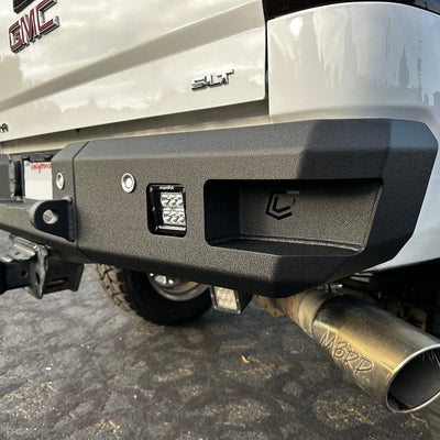 Attitude Rear Bumper<br>15-19 GMC Sierra, Chevy Silverado 2500 3500 HD