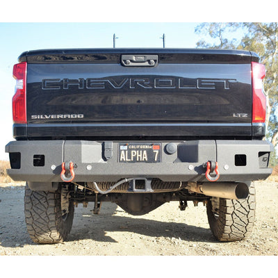 Attitude Rear Bumper No Parking Sensors<br>20-25 Chevy Silverado 2500 3500 HD