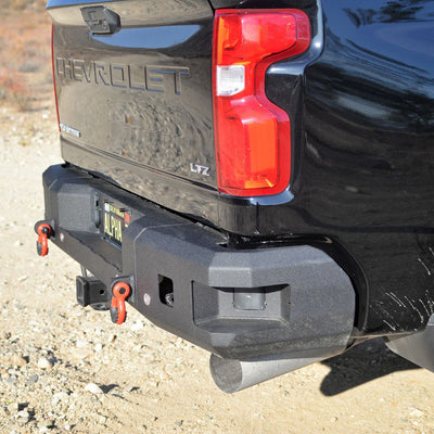 Attitude Rear Bumper No Parking Sensors<br>20-25 Chevy Silverado 2500 3500 HD