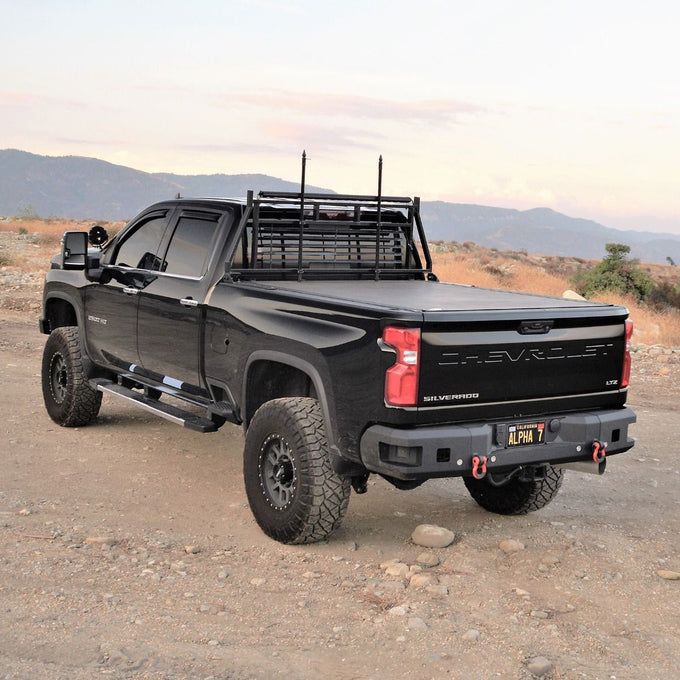 Attitude Rear Bumper No Parking Sensors<br>20-25 Chevy Silverado 2500 3500 HD