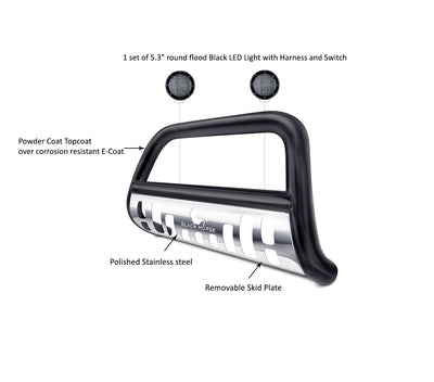 Bull Bar Kit <br>05-09 Chevy Equinox, 06-09 Pontiac Torrent