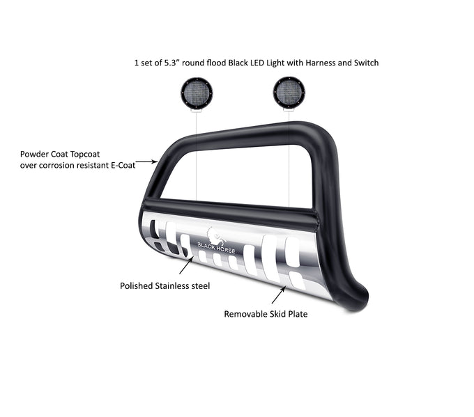 Bull Bar Kit <br>05-09 Chevy Equinox, 06-09 Pontiac Torrent