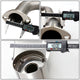 Catback Exhaust w/4.5 in. OD Muffler Tip <br>90-93 Acura Integra