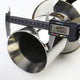 Catback Exhaust w/4.5 in. OD Double Walled Muffler Tip <br>90-93 Acura Integra