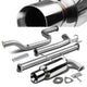 Catback Exhaust w/4.5 in. OD Double Walled Muffler Tip <br>90-93 Acura Integra