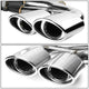 Catback Exhaust w/Quad Oval Tips <br>97-04 Chevy Corvette