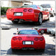 Catback Exhaust w/Quad Oval Tips <br>97-04 Chevy Corvette