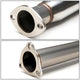 Catback Exhaust w/4.5 in. OD Muffler Burnt Tip <br>92-95 Honda Civic Hatchback