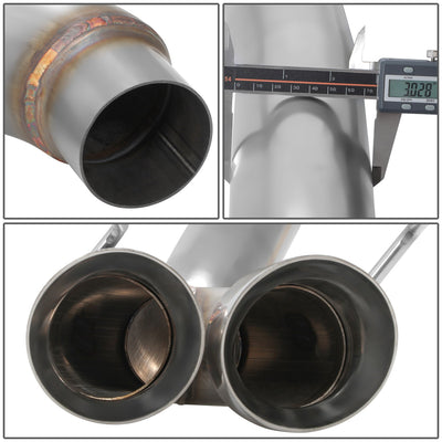 Axle-Back Exhaust w/ 3 in. OD Piping <br> 05-08 Chevy Corvette 6.0L, 6.2L