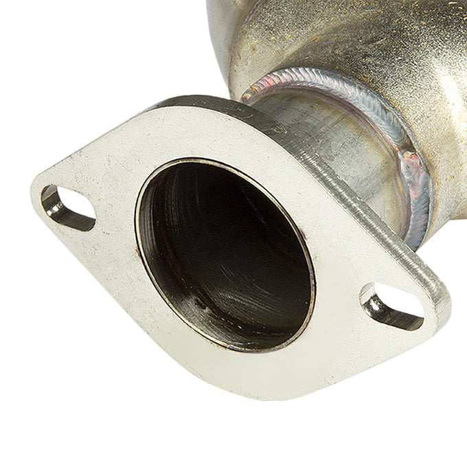 Catback Exhaust w/4 in. OD Muffler Tip - Stainless Steel <br>07-12 Nissan Altima V6
