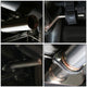 Catback Exhaust w/Straight Through Muffler <br>00-06 Chevy Suburban GMC Yukon XL 1500 5.3L 3 in. OD