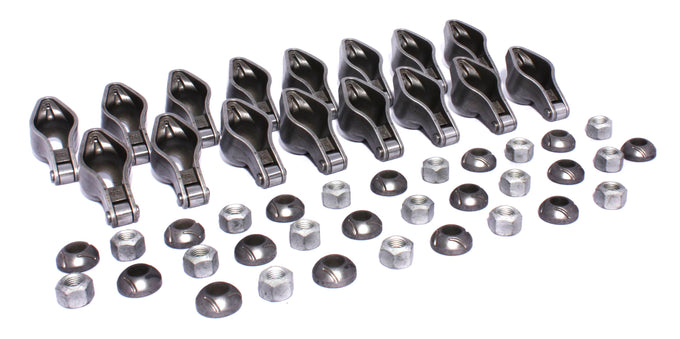 Magnum Roller 1.72 Ratio Rocker Arm Set <br> BBC, Ford 429-460, 351C/M w/ 7/16in Stud