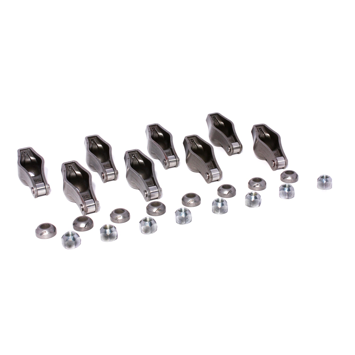 Magnum Roller 1.6 Ratio Rocker Arm Set of 8 <br> for Ford 289-351W w/ 3/8in Stud