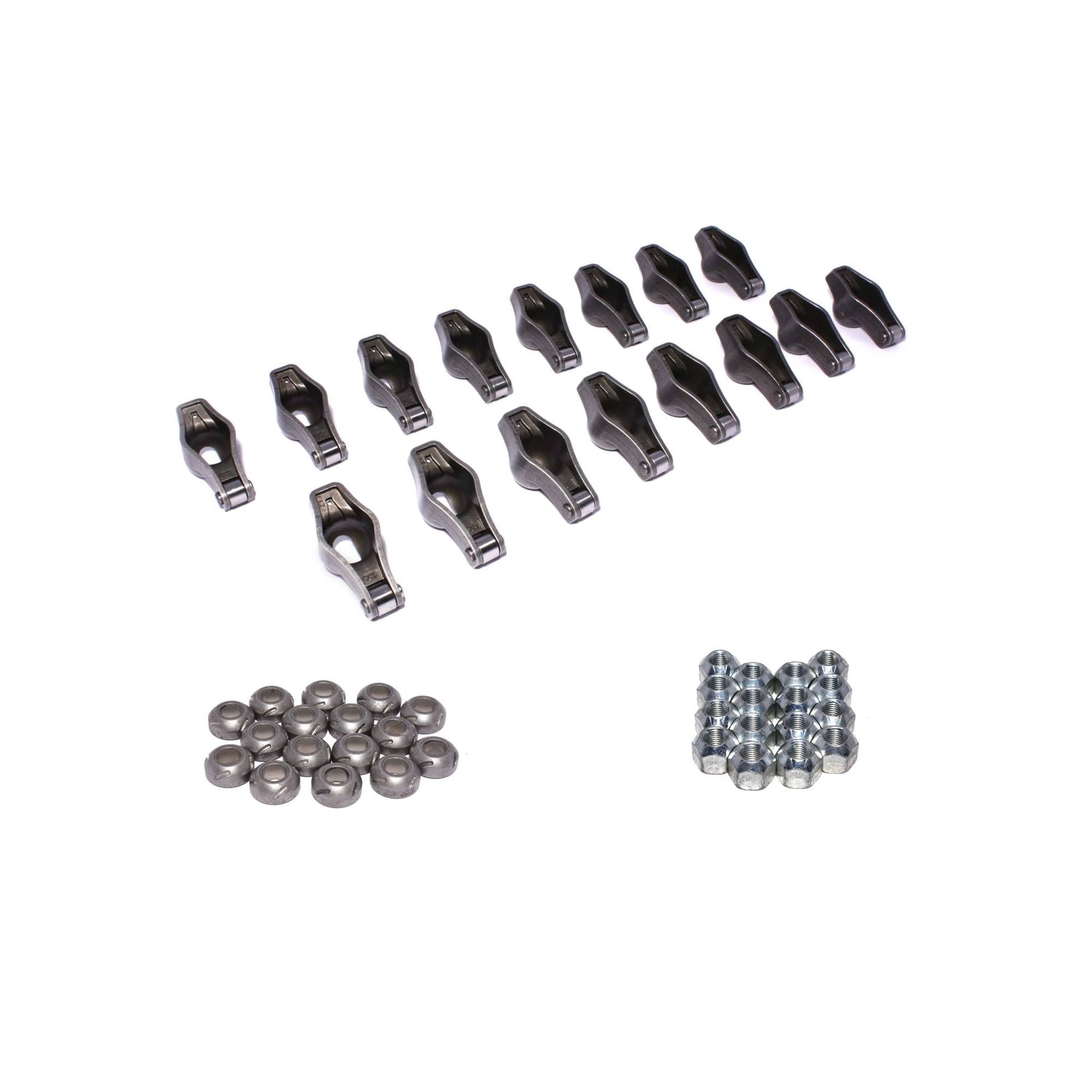 Magnum Roller 1.7 Ratio Rocker Arm Set <br> for Ford 289-351W w/ 3/8in Stud