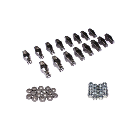Magnum Roller 1.7 Ratio Rocker Arm Set <br> for Ford 289-351W w/ 3/8in Stud