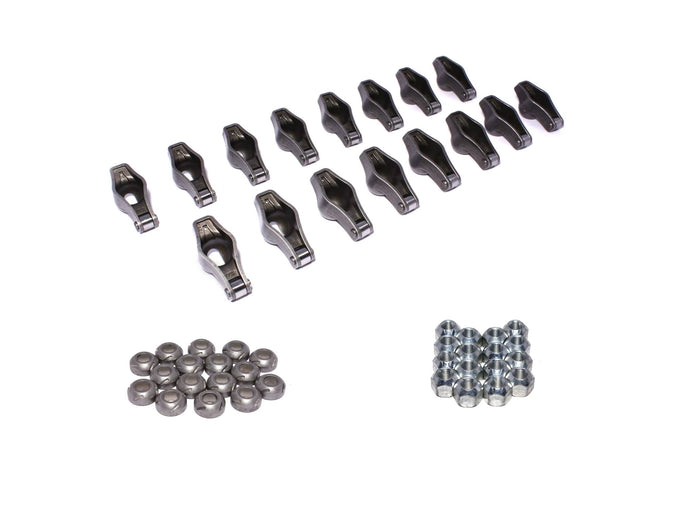 Magnum Roller 1.7 Ratio Rocker Arm Set <br> for Ford 289-351W w/ 3/8in Stud