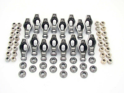 Magnum Roller 1.52 Ratio Rocker Arm Set <br> for Pontiac 265-455 w/ 7/16in Stud
