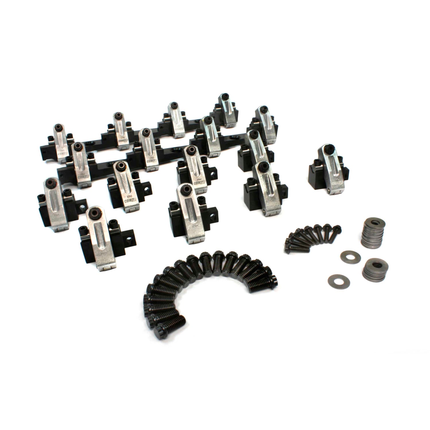 Shaft-Mount Aluminum 1.7 Ratio Rocker Kit <br> for Big Block Chevy