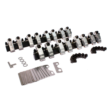 Shaft-Mount Aluminum 1.6 Ratio Rocker Kit <br> for Ford 289-351W w/ OE Head