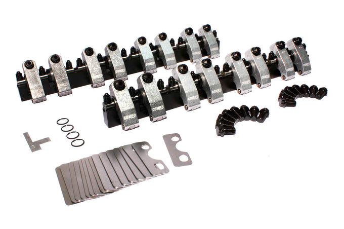 Shaft-Mount Aluminum 1.6 Ratio Rocker Kit <br> for Ford 289-351W w/ OE Head