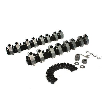 Shaft-Mount Aluminum 1.5 Ratio Rocker Kit <br> for Pontiac w/ Edelbrock P8