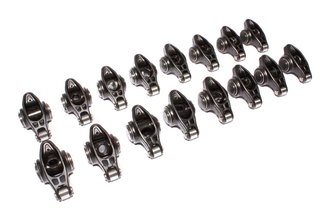 Ultra Pro Magnum Self-Aligning Rocker Arm Set <br> for Small Block Chevy w/ 3/8in Stud