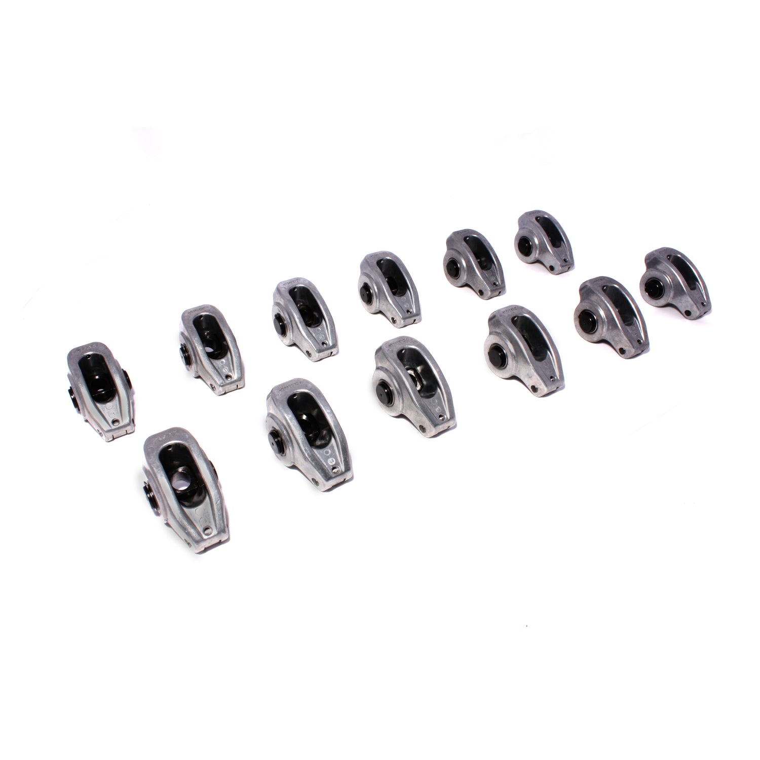 Aluminum 1.6 Ratio Roller Rocker Set of 12 <br> for Chevrolet 7/16in Stud