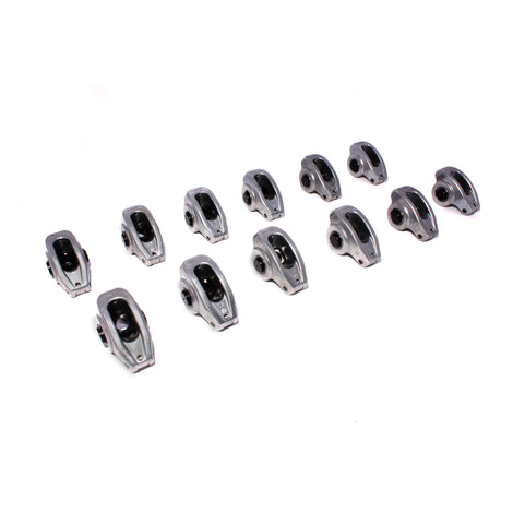 Aluminum 1.6 Ratio Roller Rocker Set of 12 <br> for Chevrolet 7/16in Stud