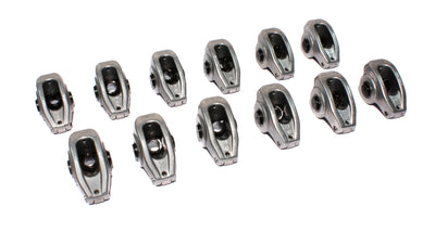 Aluminum 1.6 Ratio Roller Rocker Set of 12 <br> for Ford w/ 3/8in Stud