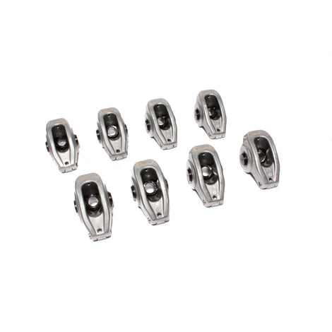 Aluminum 1.6 Ratio Roller Rocker Set of 8 <br> for Ford w/ 3/8in Stud