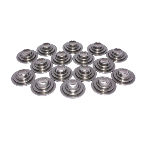 10 Degree Tool Steel Retainer Set of 16 <br> All Valves w/ 1.437in-1.500in O.D. Springs