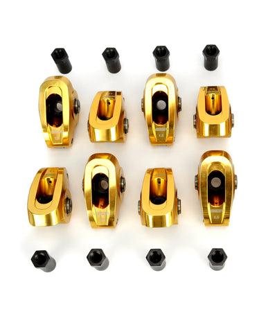 Ultra-Gold ARC Rocker Set of 8 w/ 1.5 Ratio <br> for Chevy V6/SBC w/ 3/8in Stud